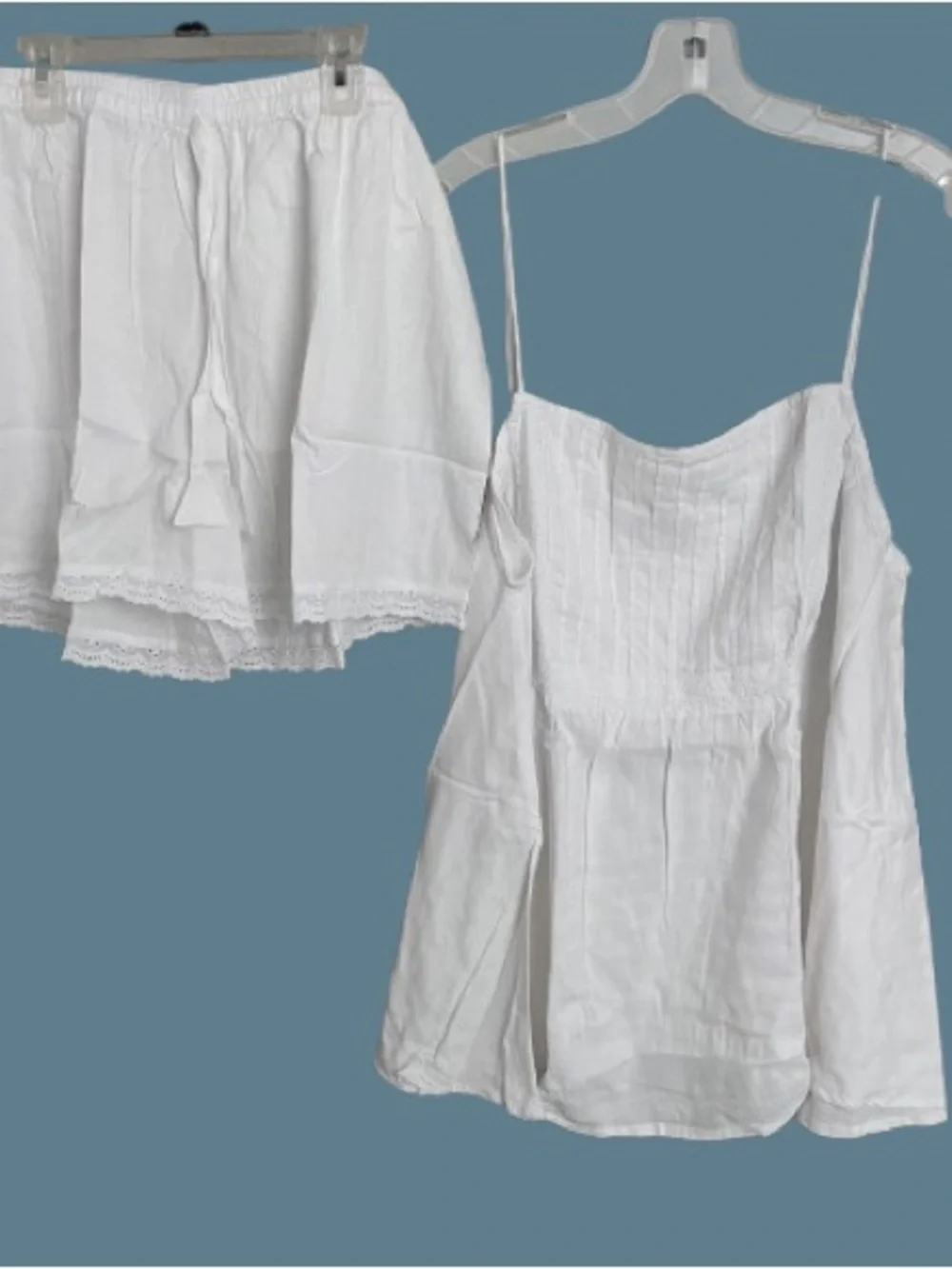 NWT Piyama Lydia Sleep Set White Size Large - Picture 7 of 12